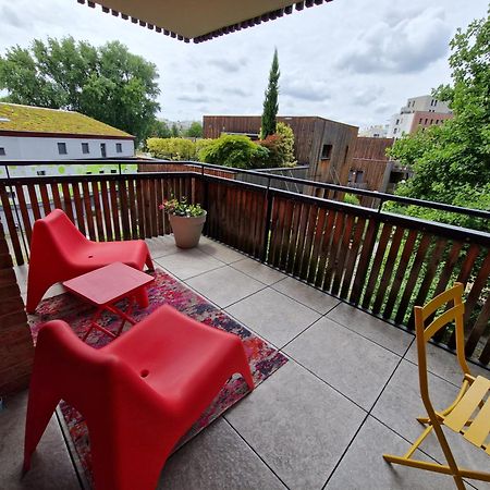 T2 - Balcon -15 Min Centre Ville Et Allemagne Strasbourg Eksteriør billede